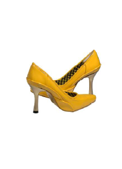 Canary Yellow Pumps